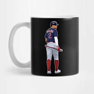 Xander Bogaerts #2 Walks Back Mug